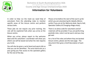 Berkshire and South Buckinghamshire ASA Volunteer Information 2025
