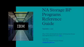 IBM Storage Programs Reference Guide for North America