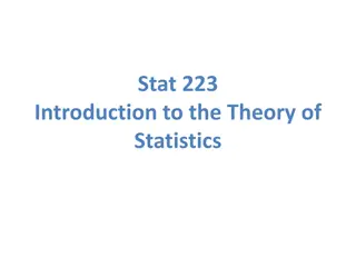 Introduction to the Theory of Statistics: Order Statistics and Exponential Families