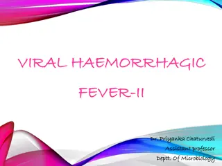 Laboratory Diagnosis of Dengue and Viral Hemorrhagic Fevers