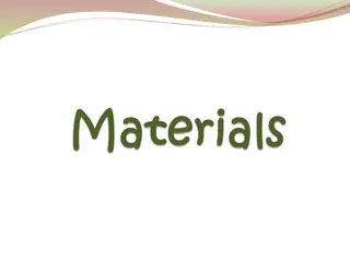 Understanding Solids and Liquids: Properties, Materials, and Uses