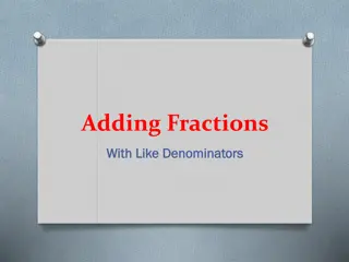 Adding Fractions with Like Denominators: Easy Step-by-Step Guide