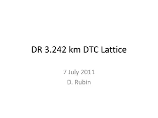 DTC Lattice and RF Systems for High-Energy Research