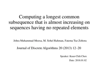 Longest Common Almost Increasing Subsequence Algorithm