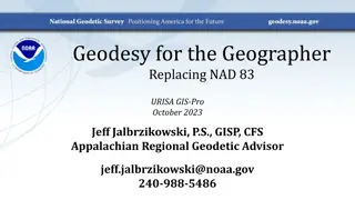 Understanding the Modernization of the National Spatial Reference System