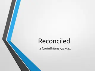 Understanding the Concept of Reconciliation in Christianity
