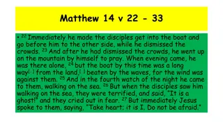 Miracles and Teachings of Jesus from Matthew, Luke, John, and Hebrews