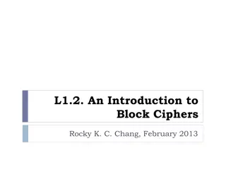 Introduction to Block Ciphers and Encryption Techniques