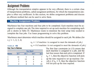 Optimal Assignment Problem: Solving with Hungarian Method