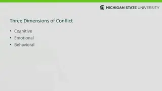 Understanding Conflict: Dimensions, Causes, Factors, and Considerations
