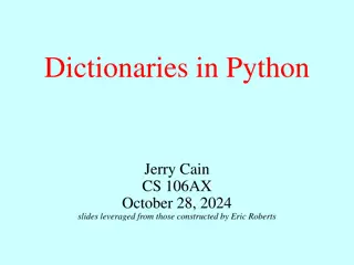 Understanding Dictionaries in Python for Effective Programming