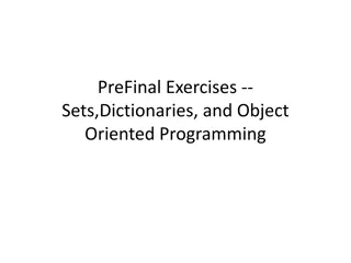 Advanced Python Programming Exercises