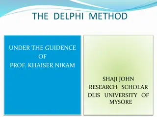 Understanding the Delphi Method in Group Decision Making