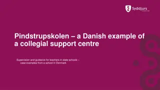 Innovative Collegial Support for Teachers in Danish Schools