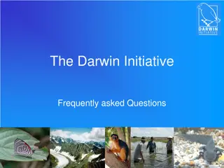 Darwin Initiative Frequently Asked Questions