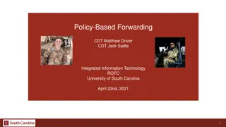 Enhancing Network Security with Policy-Based Forwarding