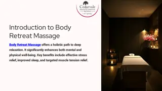 body retreat massage