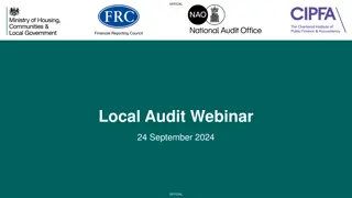 Local Audit Webinar Insights and Updates
