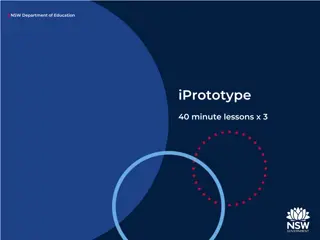 Innovative Rapid Prototyping Lessons by NSW Department of Education