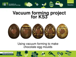Vacuum Forming Chocolate Egg Mould Project for KS3 Students