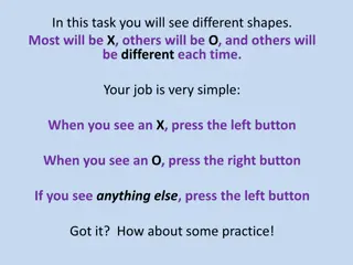 Interactive Shape and Sound Recognition Task