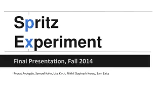 Spritz Experiment on Speed Reading with RSVP Methodology