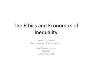 Ethics and Economics of Inequality: Insights and Data Analysis