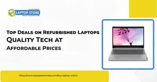 Buy Certified Refurbished Laptops at Laptop Store India