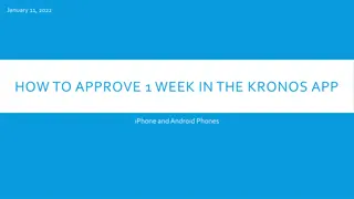 Approving Timecards in Kronos App: Step-by-Step Guide for iPhone and Android
