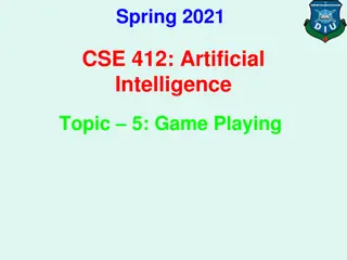 AI in Game Playing: Chess, Algorithms, and Search Strategies