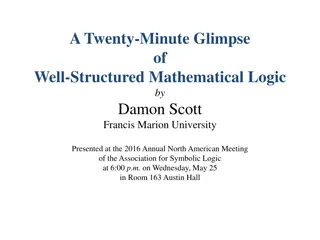 Insights into Well-Structured Mathematical Logic and Formal Linguistics