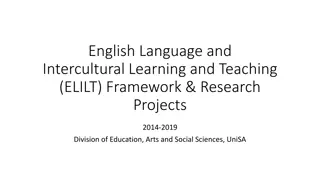 Innovative English Language and Intercultural Learning Research Projects 2014-2019