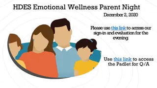 Parent Night for Emotional Wellness: Resources, Support, and Strategies