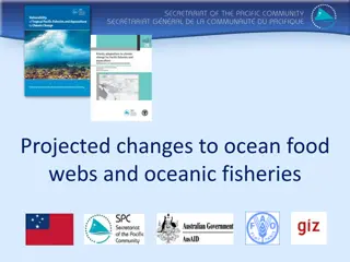 Climate Change Impacts on Ocean Food Webs and Tuna Fisheries