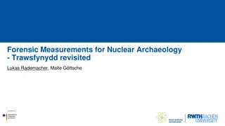 Forensic Measurements for Nuclear Archaeology: Insights from Trawsfynydd Revisited
