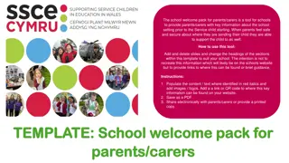 Key Information for Parents and Carers at a School Setting