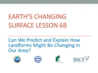Understanding Landform Changes: Predictions & Explanations