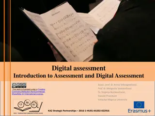 Understanding Digital Assessment in Learning Processes