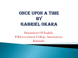 Exploring the Poem 'Once Upon a Time' by Gabriel Okara
