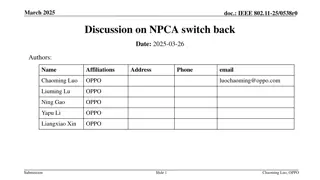 Mechanism Proposal to Improve Channel Switching Efficiency in IEEE 802.11 Networks