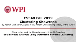 Optimized K-Means Clustering for Social Media Analysis