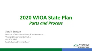 Understanding the Workforce Innovation and Opportunity Act State Plan Process