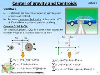 Understanding Center of Gravity and Centroids in Physics