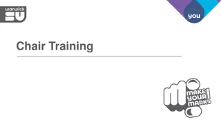 Effective Chair Training for Running SSLC Meetings