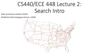 Intro to Search Problems in CS440/ECE.448 Lecture