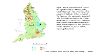 Agricultural Land Experiment Analysis England