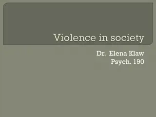 Understanding Violence, Empowering Change: A Call to Action