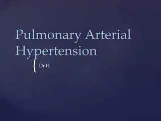 Understanding Pulmonary Arterial Hypertension: Pathophysiology, Epidemiology & Clinical Manifestations