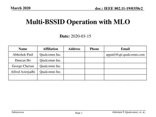 Understanding IEEE 802.11 Multi-BSSID Operation with MLO