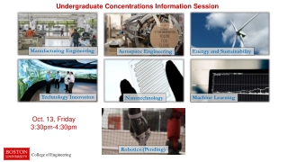 Undergraduate Concentrations Information Session